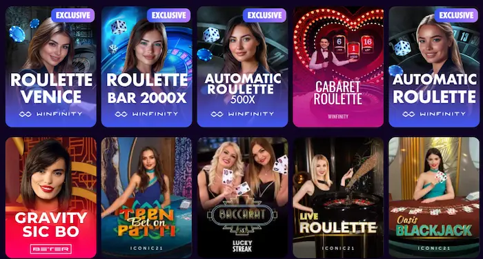 0xBet Casino table